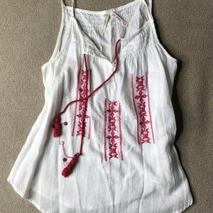 Amazing White Boho Top